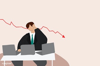 Businessman feeling down about economic crisis caused by coronavirus v.. | Free  vector - 2307632