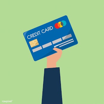 Businessman holding a credit card | Free stock vector - 437617