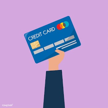 Businessman holding a credit card | Free stock vector - 437620