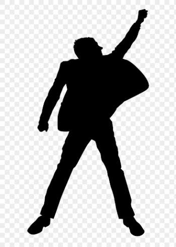 Businessman jumping png silhouette, raised | Free PNG - rawpixel