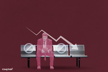 Businessman losing his job due to COVID-19 financial impact background | Free  photo - 2314228
