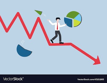 businessman modifying investment portfolio