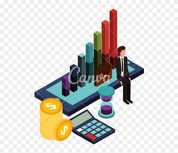 Businessman Money Time Mobile With Graph Financial - Mobile Phone