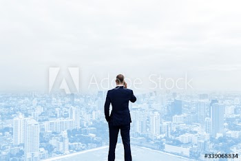Businessman on the phone