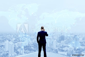 Businessman on the phone