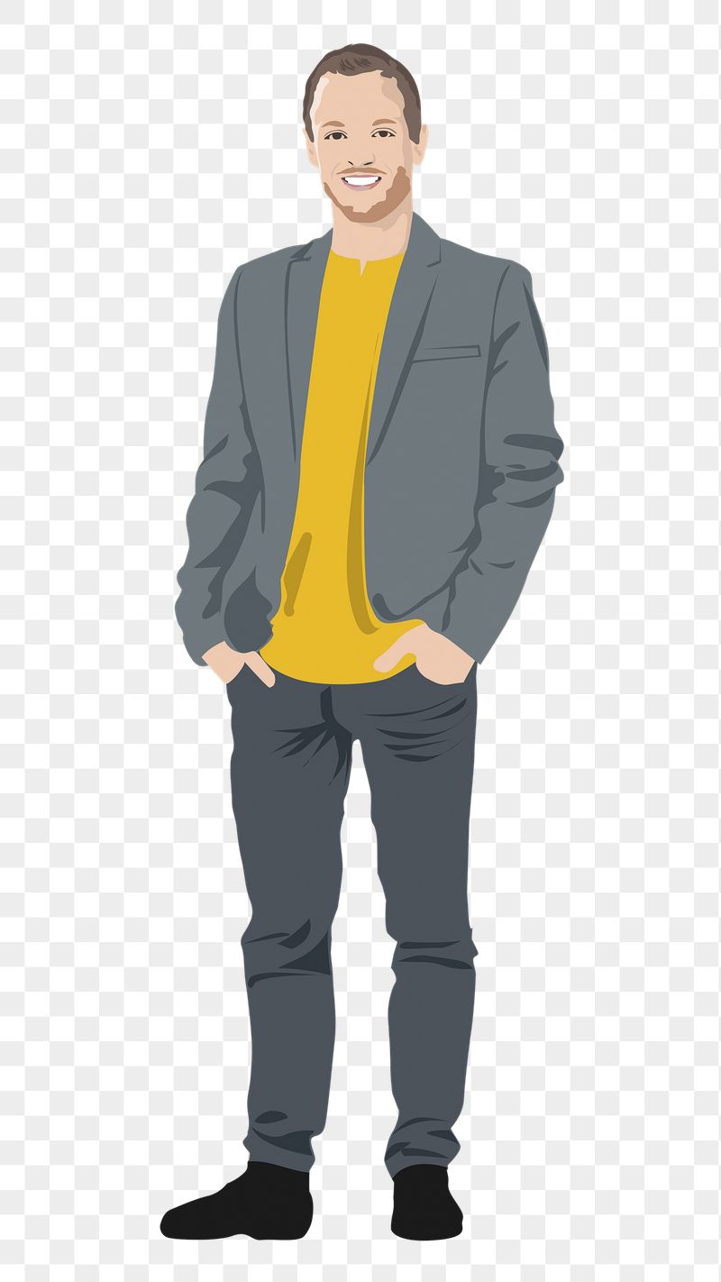 Businessman png sticker, full body | Free PNG - rawpixel