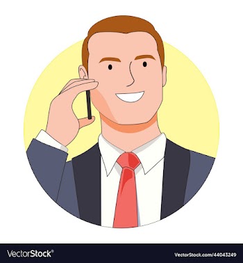 businessman taking a call