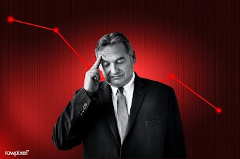 Businessman under pressure due to the coronavirus economic impact on b.. | Free  psd mockup - 2300082