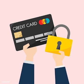 Businessman with credit card and protection | Free stock vector - 437555