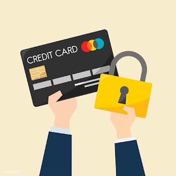 Businessman with credit card and protection | Free stock vector - 437565