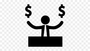 Businessman With Dollar Money Signs Vector - Imagenes De Signos De Dinero