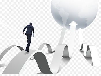 Businessperson - Business people toward Earth 