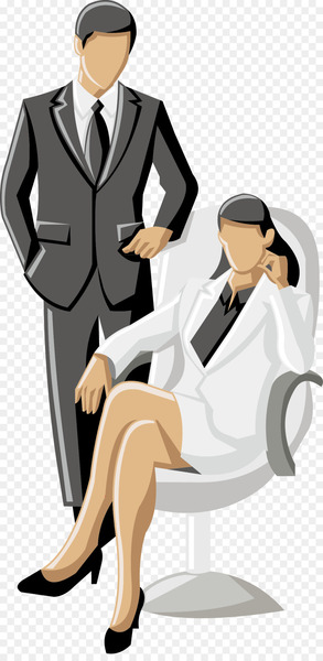 Businessperson Cartoon Clip art - Business office 