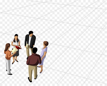 Businessperson Illustration - Chat work 