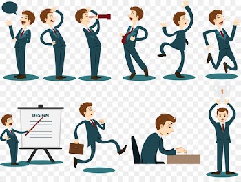 Businessperson Illustration - Vector Business people 