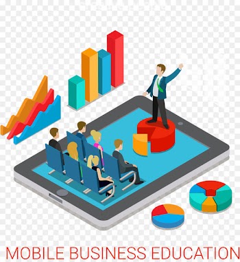 Businessperson Isometric projection Infographic - Business people vector phone 