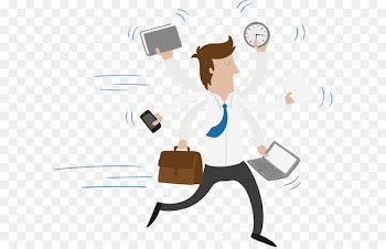 Businessperson Project management - PPT cartoon characters 
