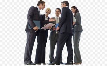 Businessperson Recruiter Company Recruitment - Laughing business people 