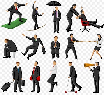 Businessperson Royalty-free Illustration - Vector Business People Collection 