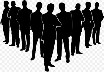 Businessperson Senior management - The management of the silhouette 