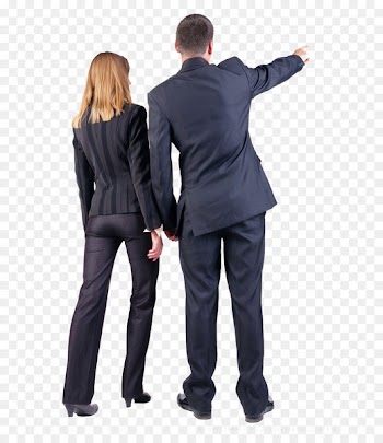 Businessperson Stock photography - A man and a woman 