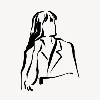 Businesswoman collage element, drawing illustration | Free Photo - rawpixel