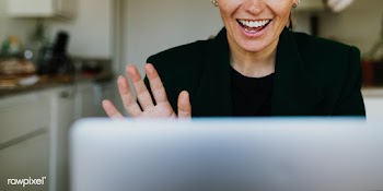 Businesswoman having a video conference with colleagues during coronav.. | Free  photo - 2313162