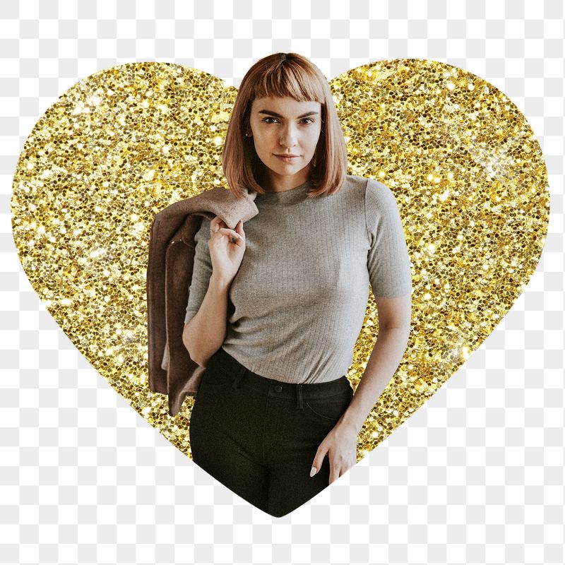 Businesswoman png badge sticker, gold | Free PNG - rawpixel