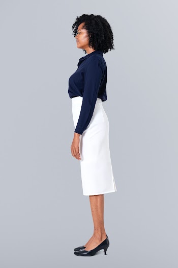 Businesswoman standing straight in confident… | Free stock photo | High Resolution image