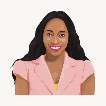 Businesswoman sticker, collage element vector | Free Vector - rawpixel