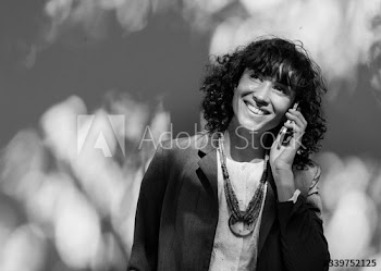 Businesswoman talking on the phone