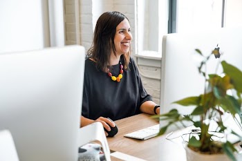 businesswoman Working