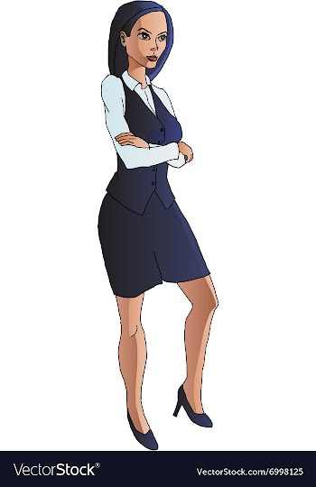 Bussineswoman vector image