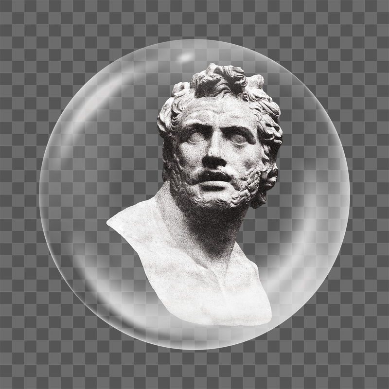 Bust of Patroclus png sticker | Free PNG - rawpixel
