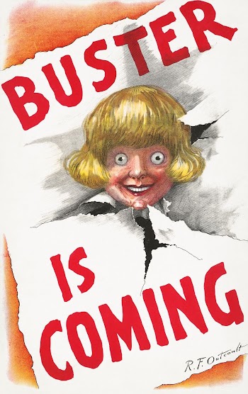 Buster is coming (1907) vintage | Free Photo Illustration - rawpixel
