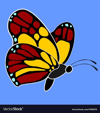 Buterfly Dan vector image