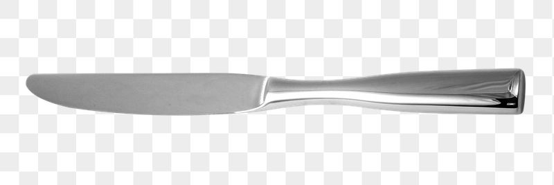 Butter knife png sticker, cutlery | Free PNG - rawpixel