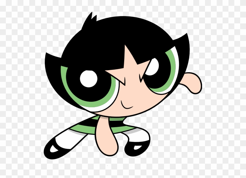 Buttercup (transparent) - Powerpuff Girls Buttercup 2016