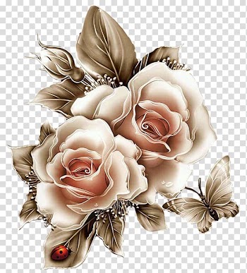 Butterfly Blue rose Flower Garden roses, butterfly transparent background PNG clipart