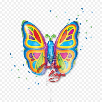 Butterfly Butterflies Qualatex Latex Balloons Flower bouquet Foil Balloon - butterfly 