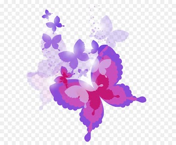 Butterfly Clip art - Deco Butterflies PNG Clipart 