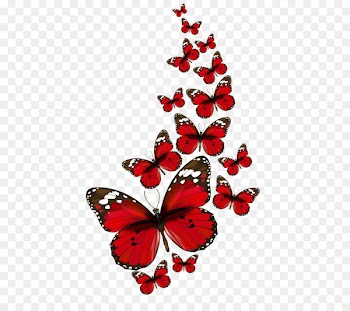 Butterfly Clip art Portable Network Graphics Desktop Wallpaper Red - construction paper butterflies 