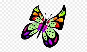 Butterfly Clipart - Flying Butterfly Clipart Png