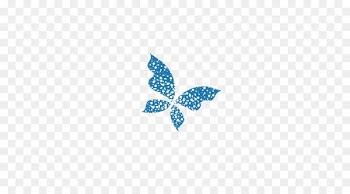 Butterfly Color Blue Wallpaper - Butterfly Silhouette 