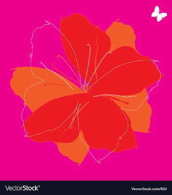 Butterfly effect vector image
