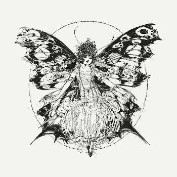 Butterfly fairy sticker, magical creature | Free PSD Illustration - rawpixel