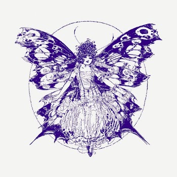 Butterfly fairy  sticker, magical | Free PSD Illustration - rawpixel
