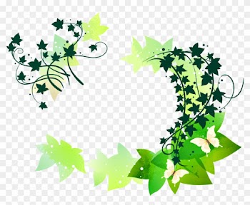 Butterfly Flower Vine Clip Art - Butterfly Flower Vine Clip Art