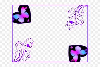 Butterfly Frame By Kreatie-katie - Batarflay Photo Frame
