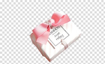 Butterfly Gift Pink Souvenir, Pink bow tie gift material transparent background PNG clipart
